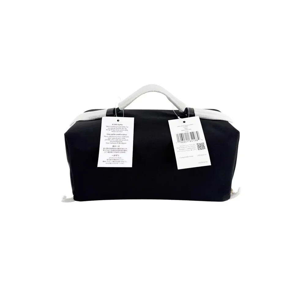 KATE SPADE New York Carter Nylon Travel Cosmetic Pouch in Black